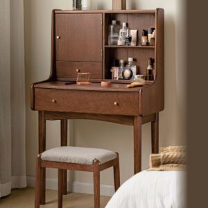 Solid wood dressing table