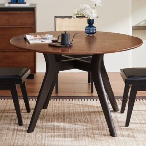 Solid wood dining table