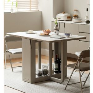 Solid wood dining table