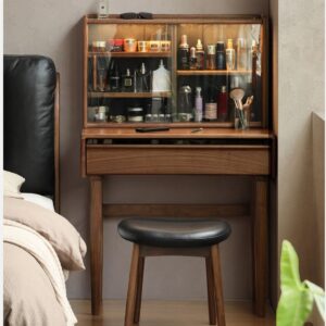 Solid wood dressing table
