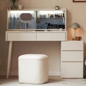 Solid wood dressing table