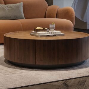 Solid wood coffee table