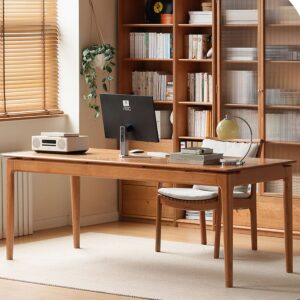 Solid wood dining table